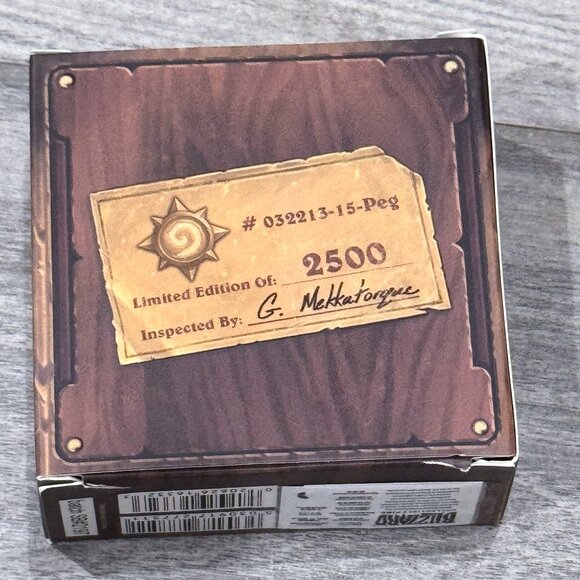 Blizzard Hearthstone Classic Card Back Pin Blizzcon Exclusive *Rare* - Picture 2 of 2